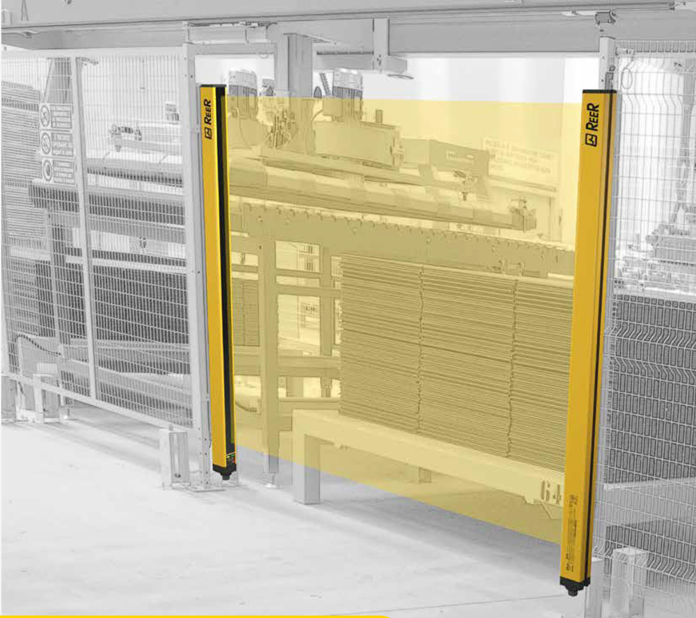 ブランキング機能付き光線式安全装置SLC440